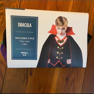 Dracula small Halloween costume